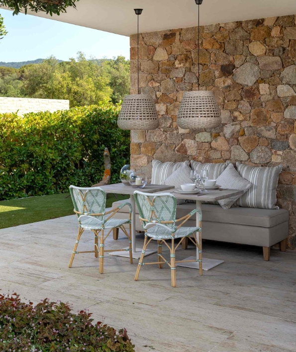 Bistro chairs for covered terraces and Contract cafes